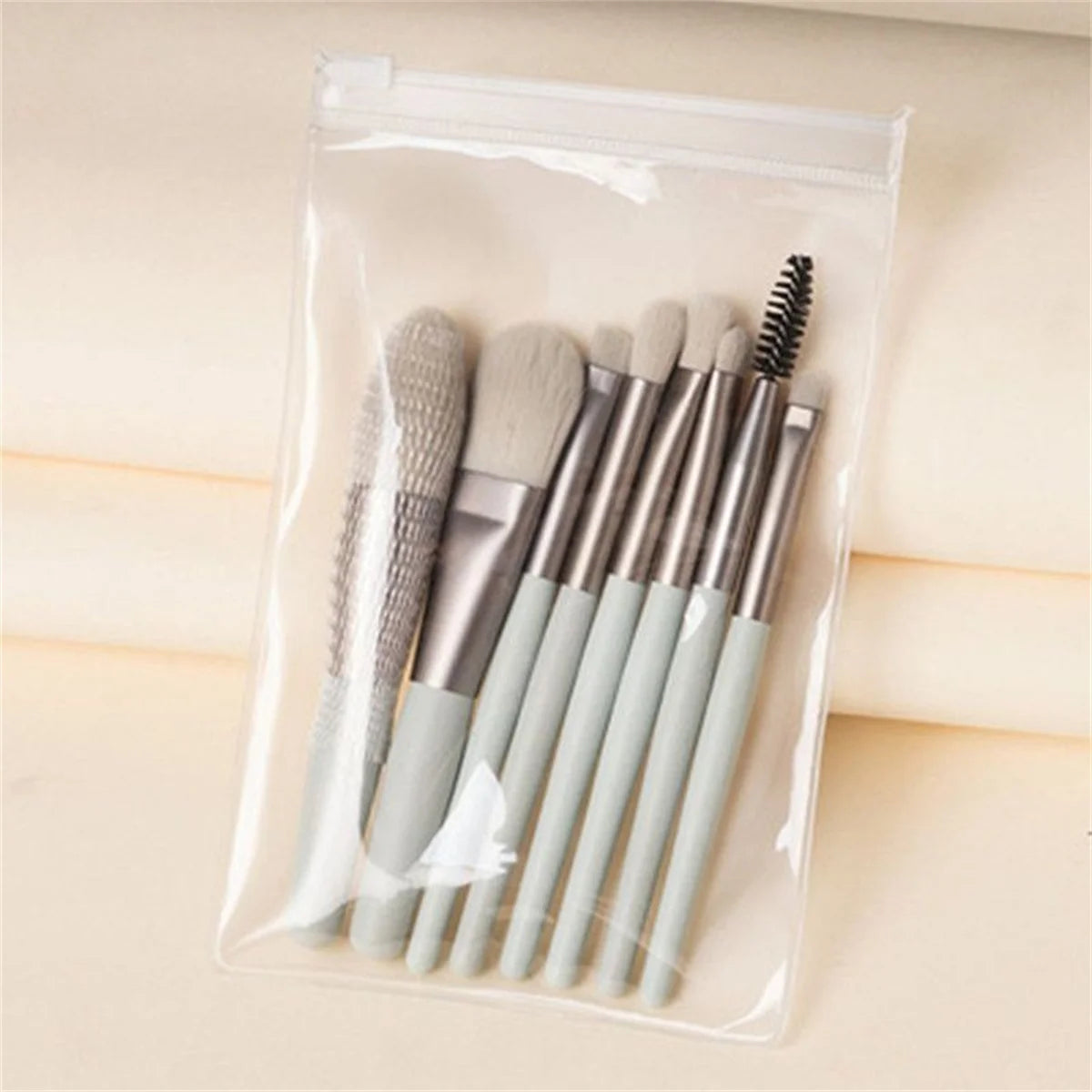 8-Piece Soft Fluffy Makeup Brush Set