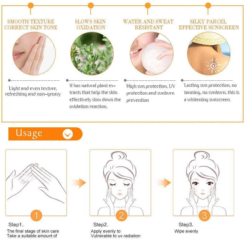SPF 90 Whitening & Moisturizing Sunscreen