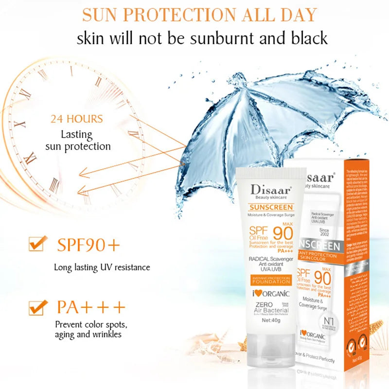 SPF 90 Whitening & Moisturizing Sunscreen