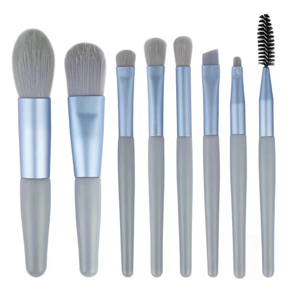8-Piece Soft Fluffy Makeup Brush Set