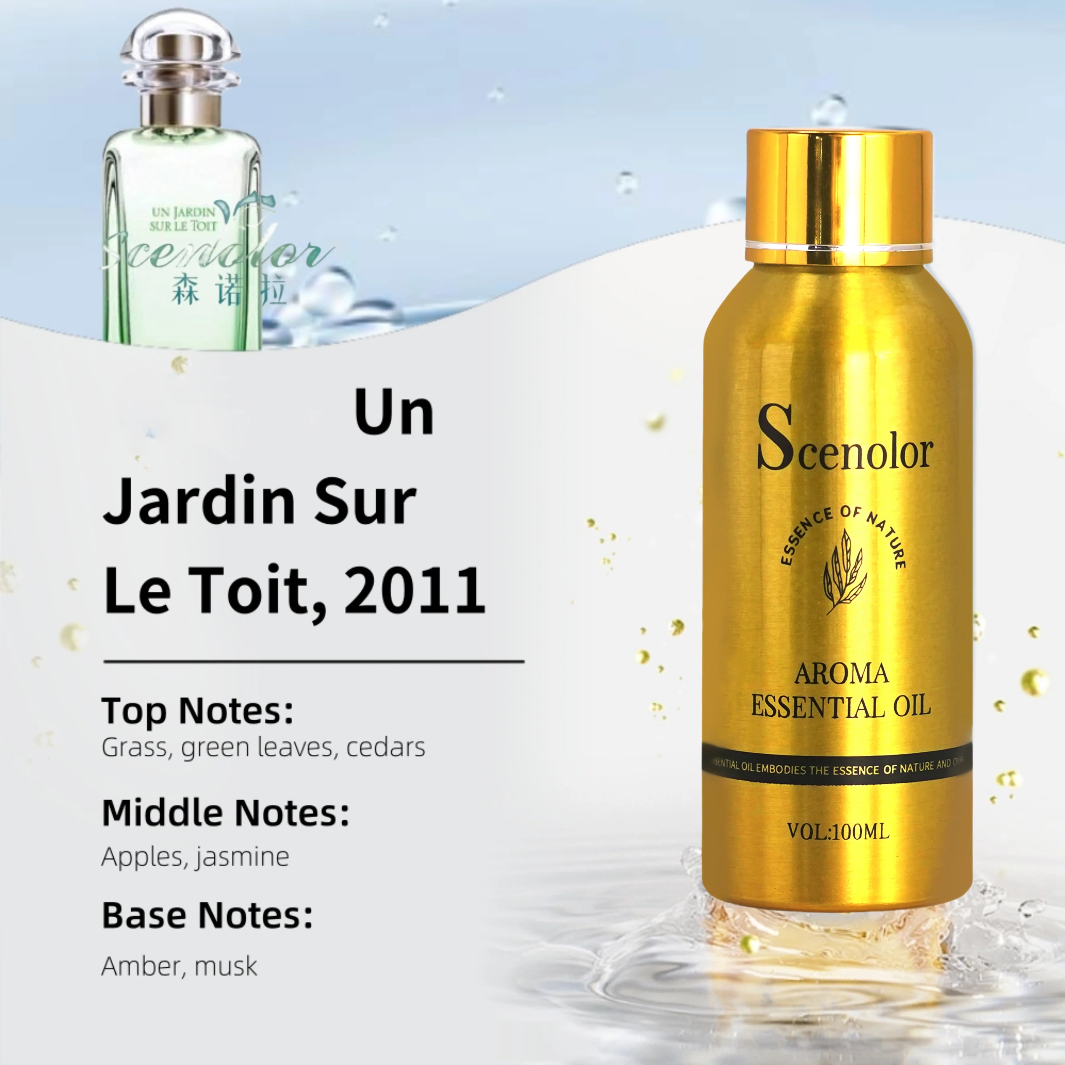 French Oud Fragrance Diffuser Oil (100ml)