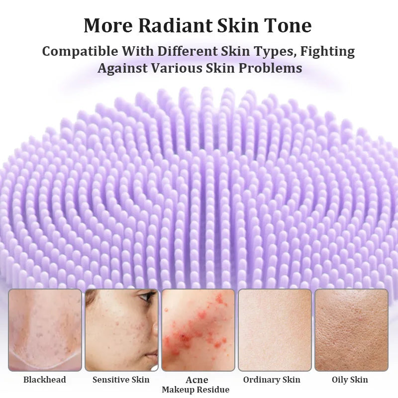 Sonic Rechargeable Waterproof Facial Cleansing Brush