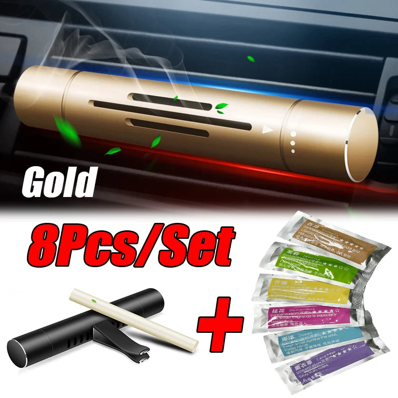 Car Air Vent Perfume Set (8pcs)