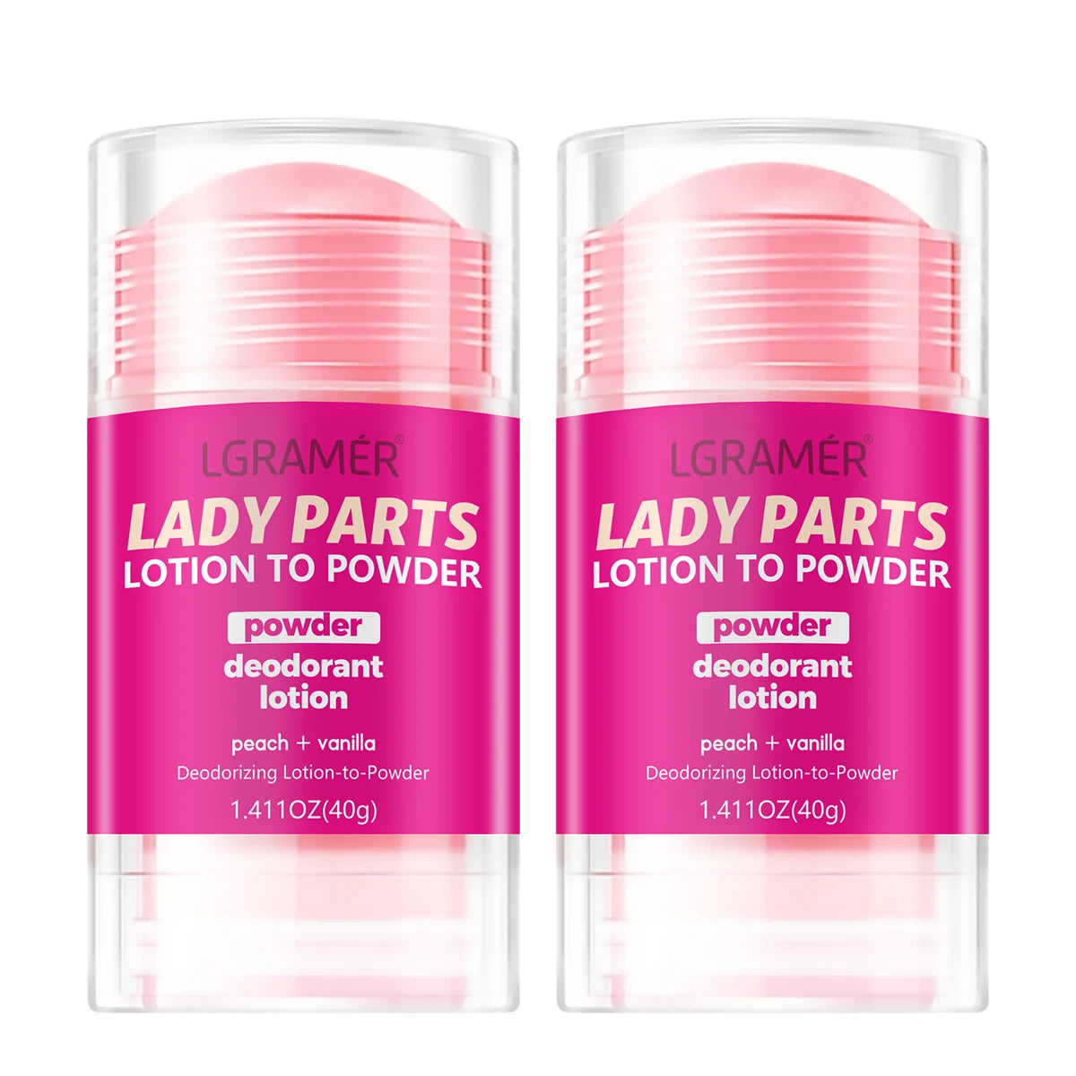 Women’s Peach Vanilla Perfumed Deodorant Lotion