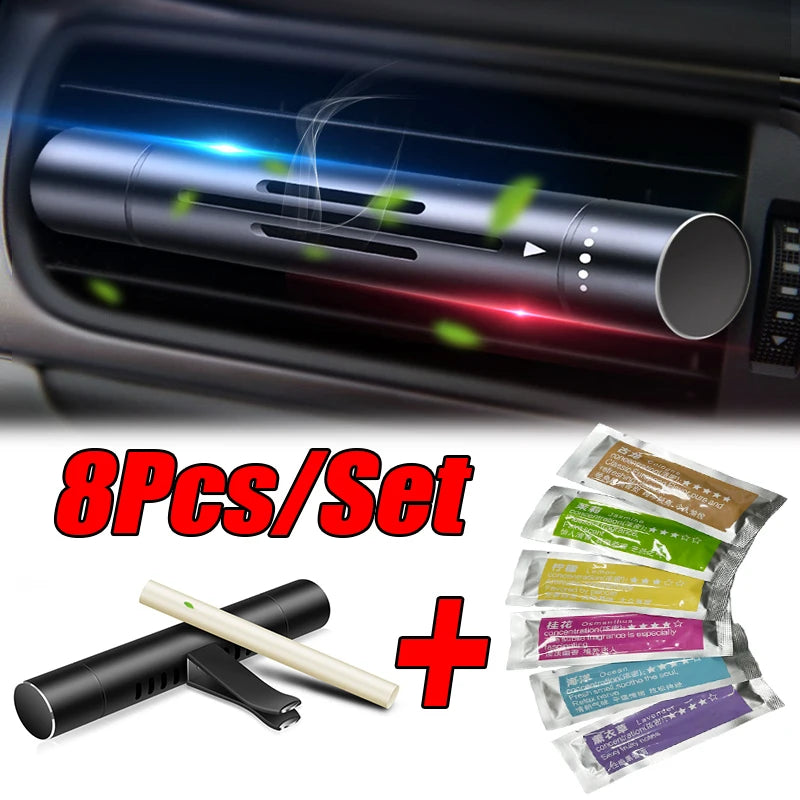 Car Air Vent Perfume Set (8pcs)