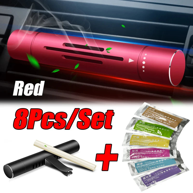 Car Air Vent Perfume Set (8pcs)