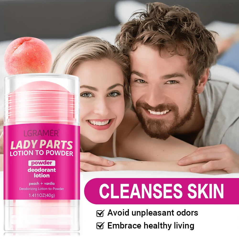 Women’s Peach Vanilla Perfumed Deodorant Lotion