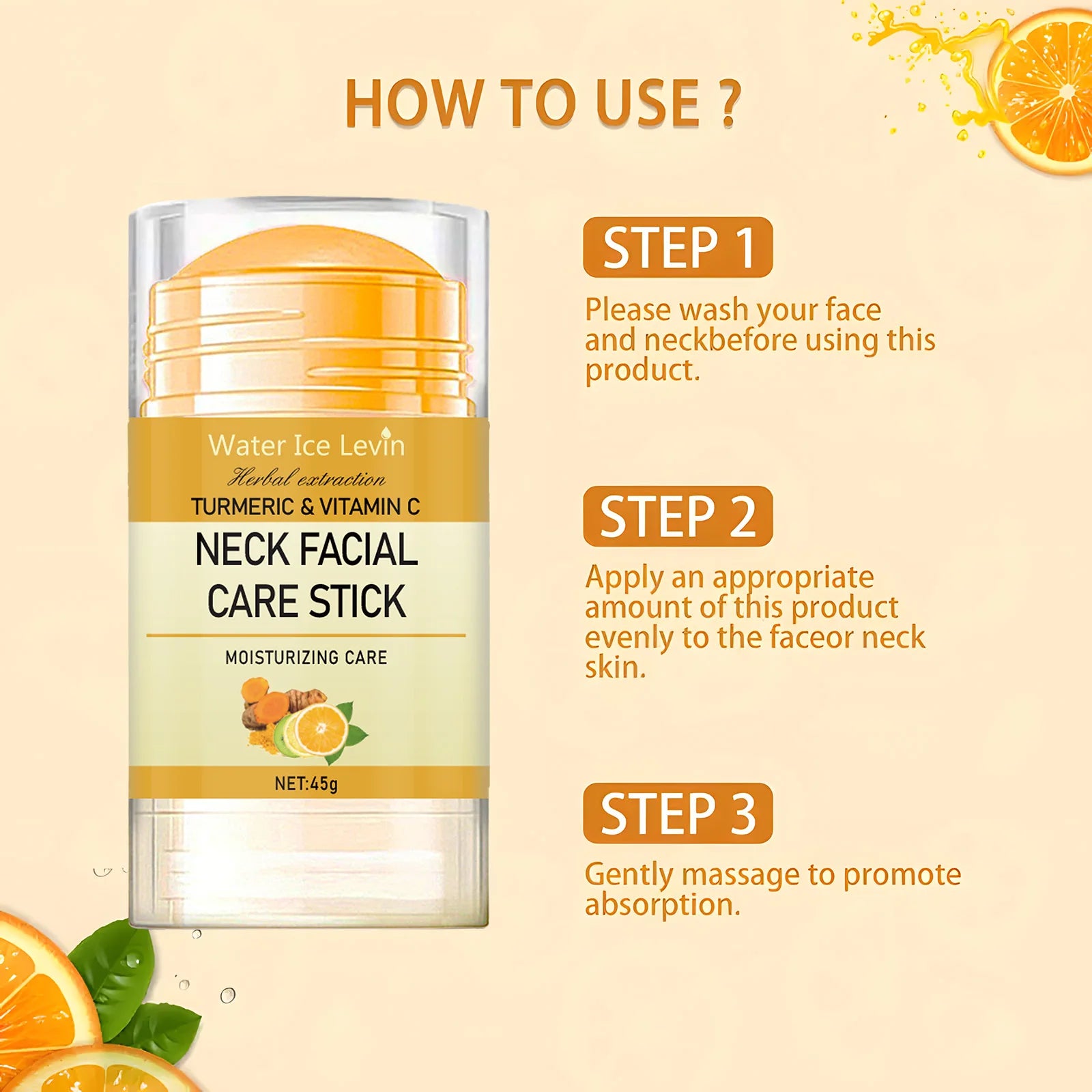 Turmeric & Vitamin C Neck Firming Cream