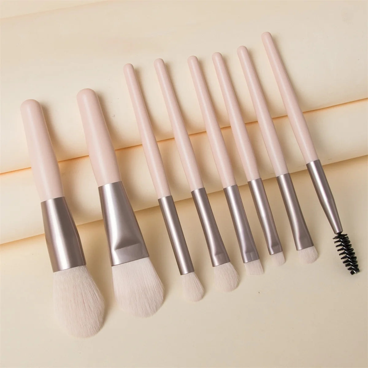 8-Piece Soft Fluffy Makeup Brush Set