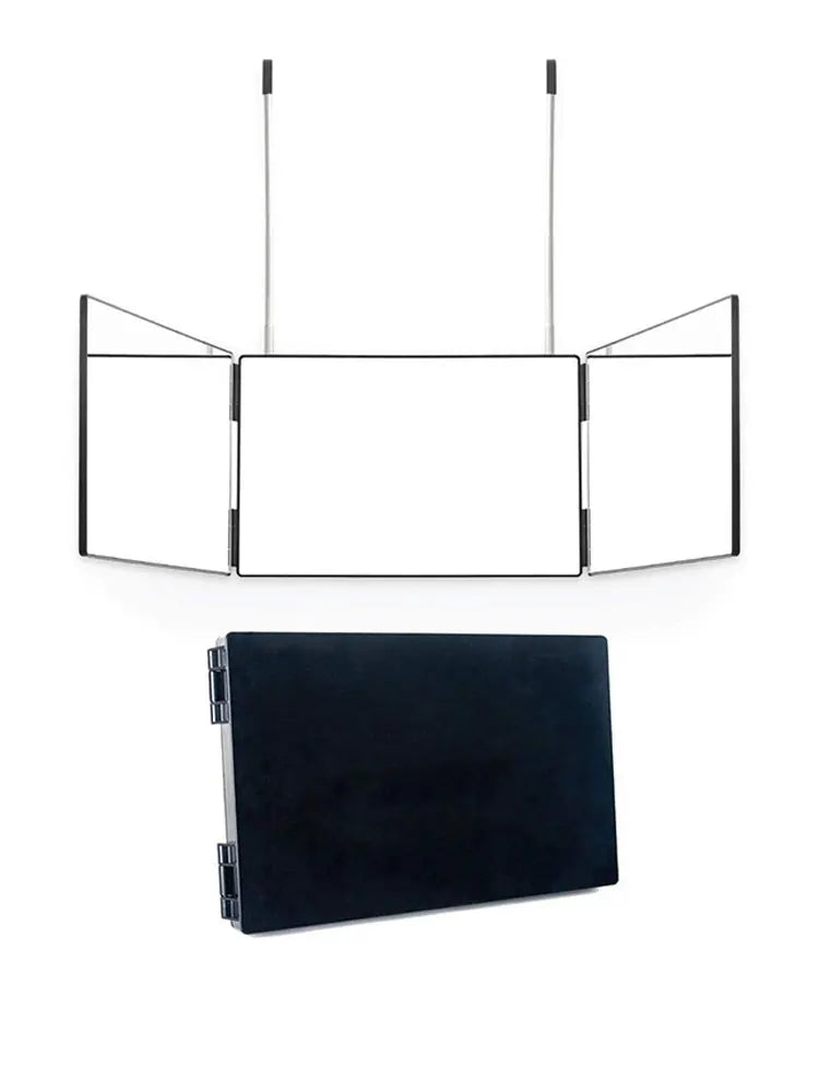 Trifold LED 3-Way Self Haircut & Makeup Mirror