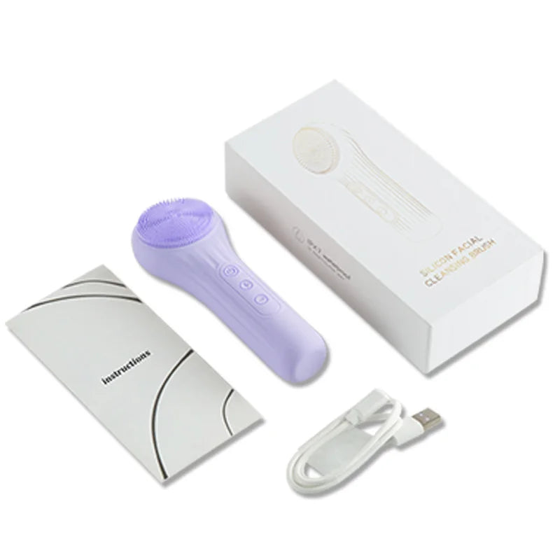 Sonic Rechargeable Waterproof Facial Cleansing Brush
