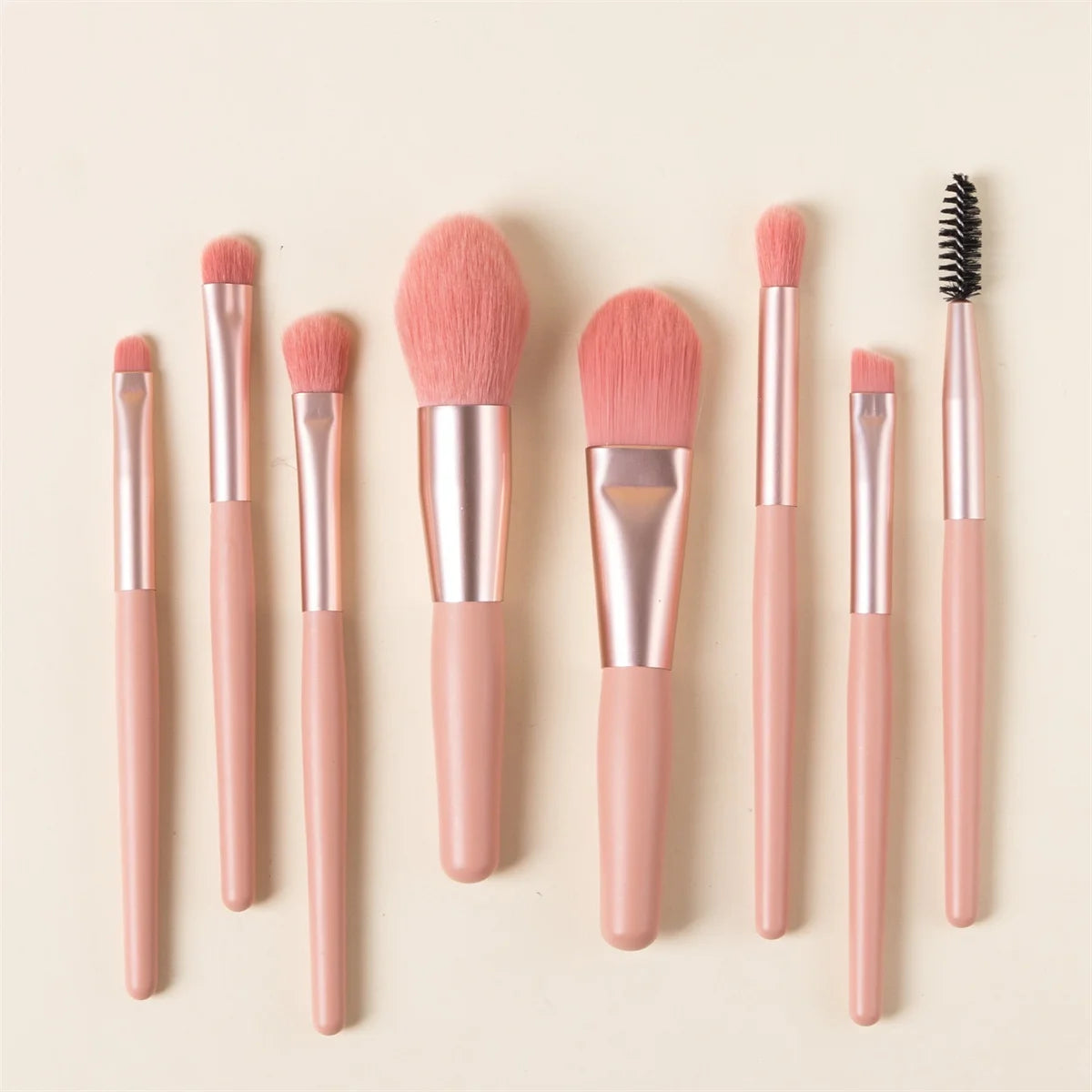 8-Piece Soft Fluffy Makeup Brush Set