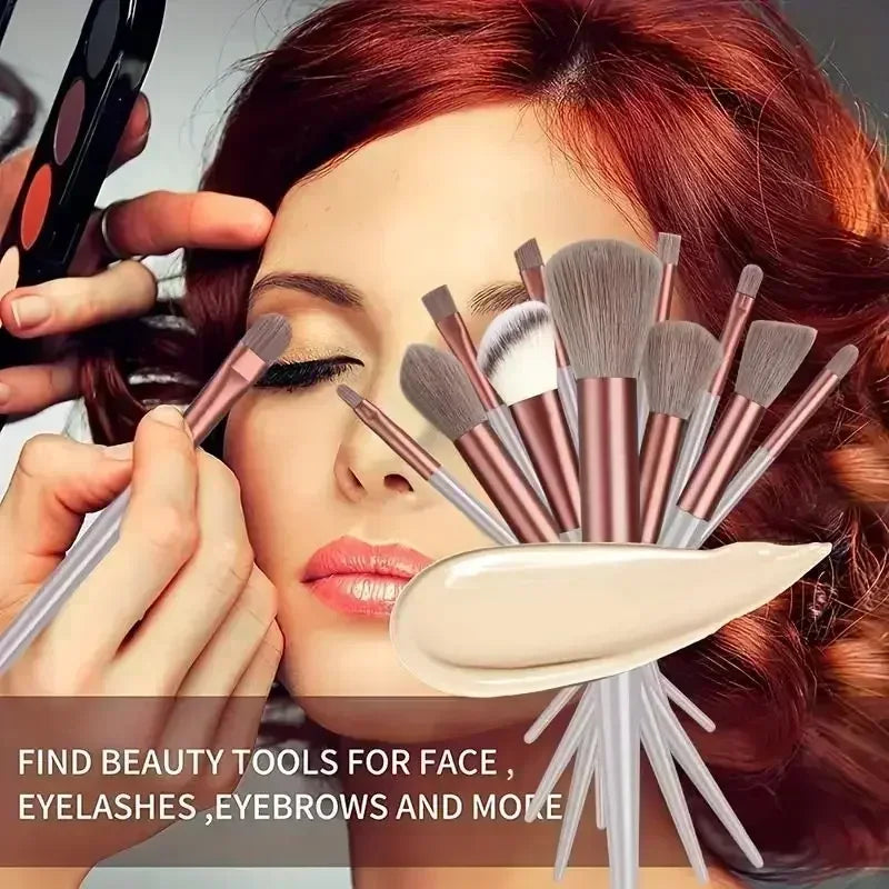 Professional Soft Makeup Brush Set