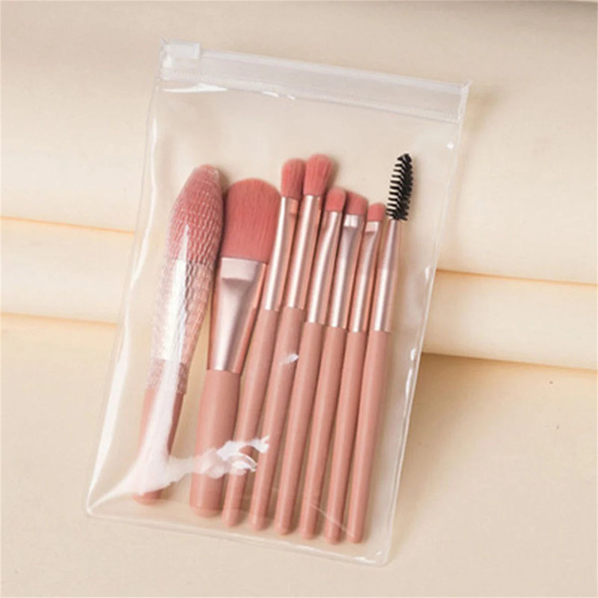8-Piece Soft Fluffy Makeup Brush Set