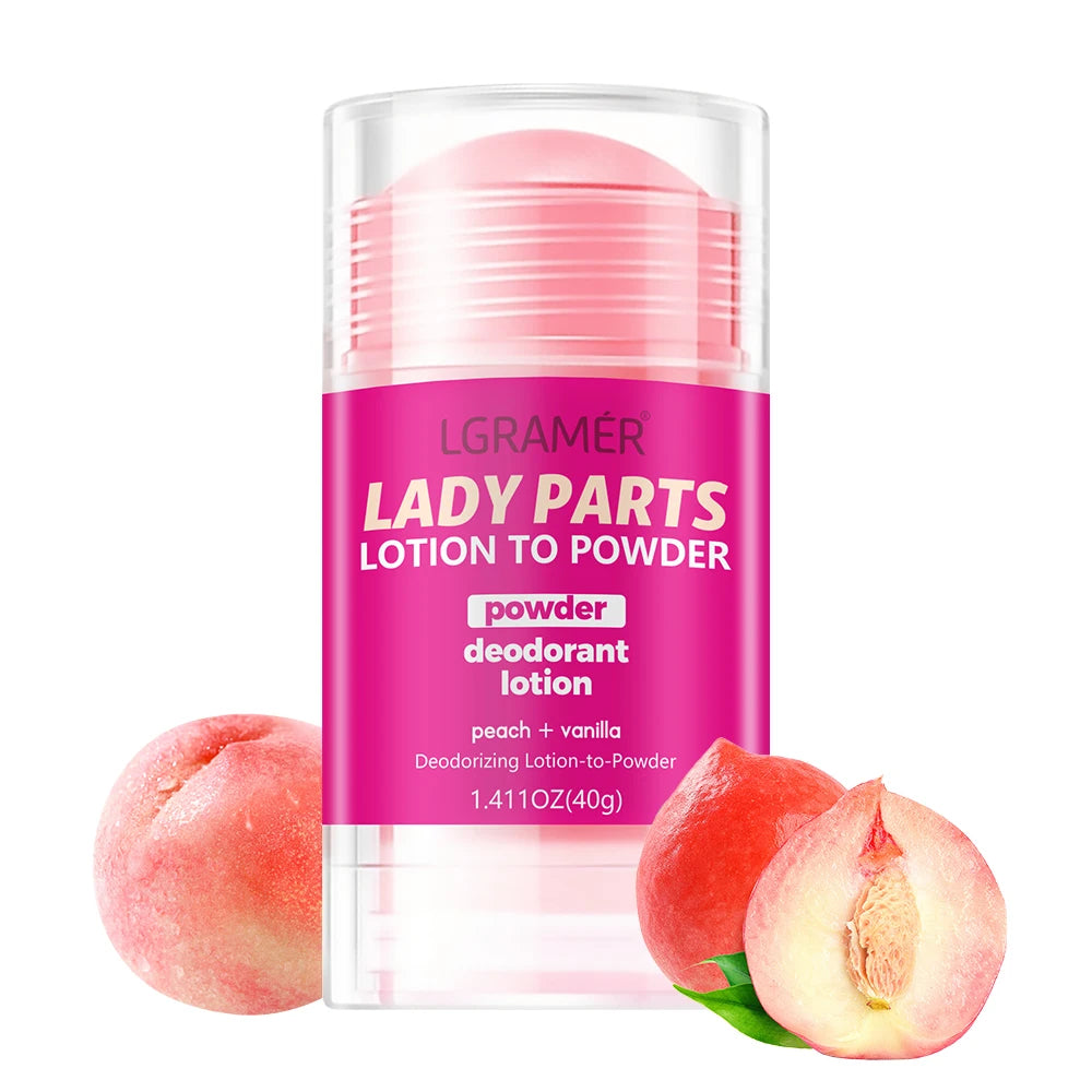 Women’s Peach Vanilla Perfumed Deodorant Lotion