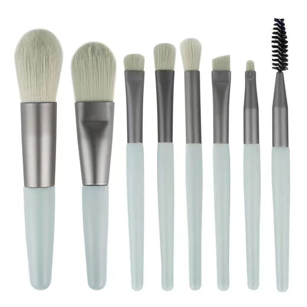 8-Piece Soft Fluffy Makeup Brush Set