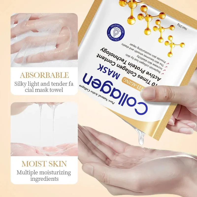 SADOER Collagen Face Mask Set (5/10/20/30pcs)