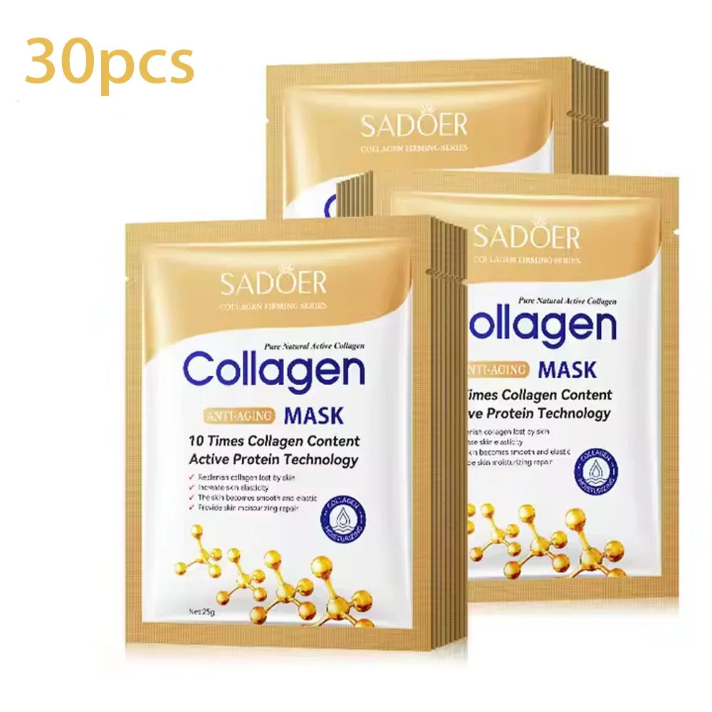 SADOER Collagen Face Mask Set (5/10/20/30pcs)