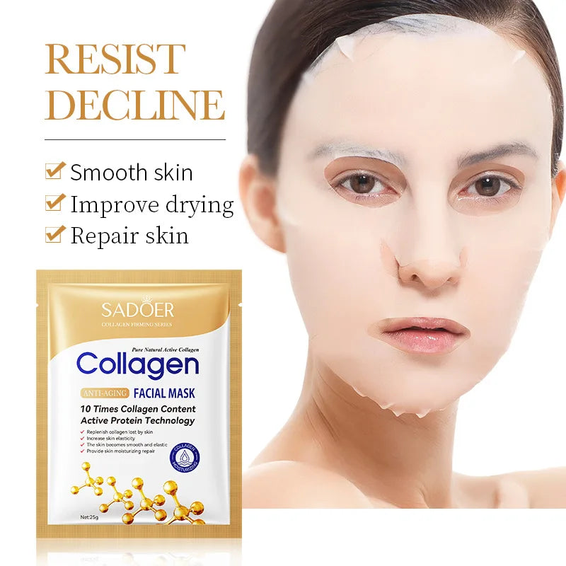SADOER Collagen Face Mask Set (5/10/20/30pcs)
